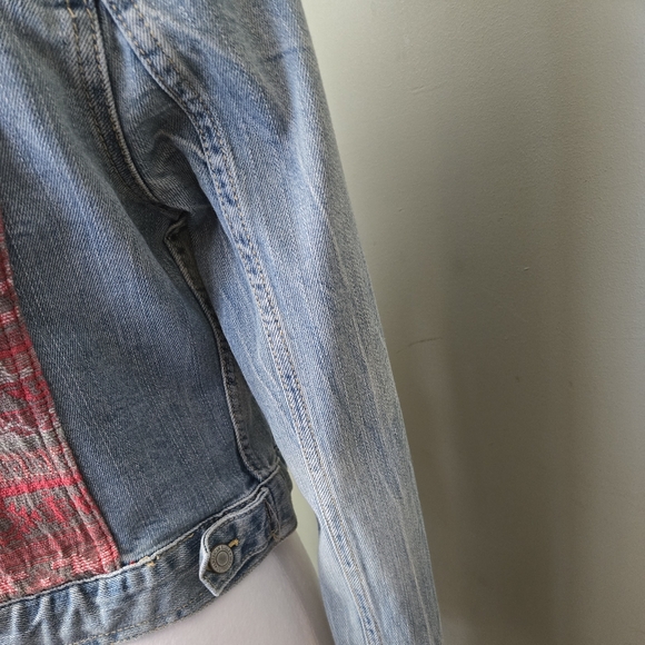 American Eagle Denim Jacket sz S - Picture 3 of 4